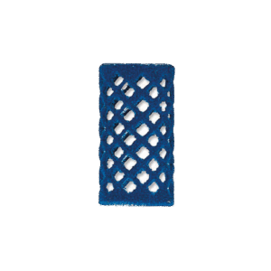 Samtwickler blau/kurz 21mm